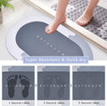 Quick Dry Super Absorbent Bathroom Mat – Anti-Slip Bath Rug