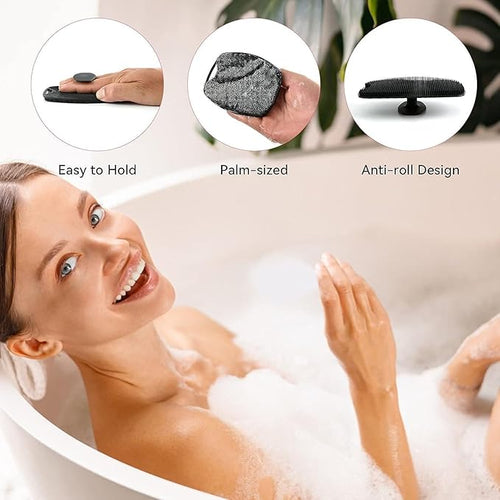 Silicone Body Scrubber Brush – Soft Exfoliating Bath Scrubber