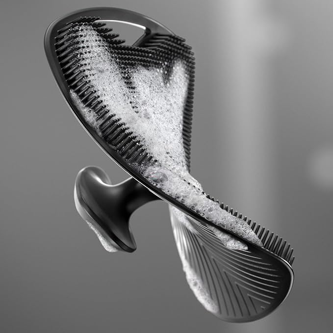 Silicone Body Scrubber Brush – Soft Exfoliating Bath Scrubber